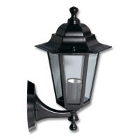 Venkovní nástěnná lampa Ecolite Z6101-CR černá