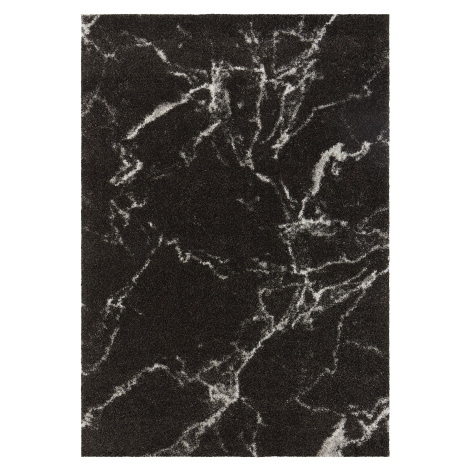 Mint Rugs - Hanse Home koberce Kusový koberec Nomadic 104893 Black Cream - 160x230 cm