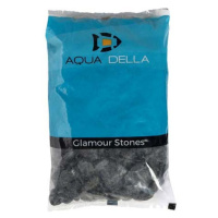 Ebi AQUA DELLA AQUARIUM GRAVEL PEBBLES black 2kg štěrk do akvária