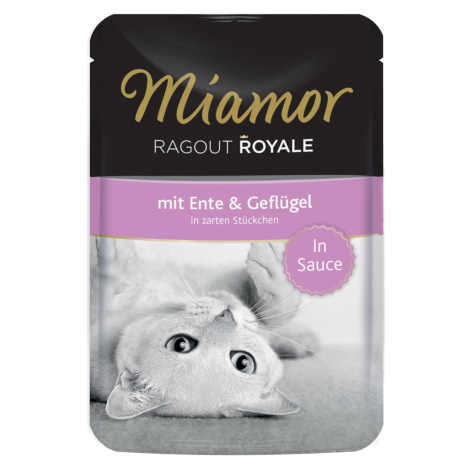 Miamor Ragout Royal kapsička v omáčce 22 x 100 g - Kachna & drůbeží