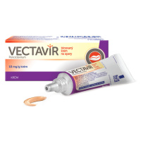 Vectavir tónovaný krém na opary 2 g