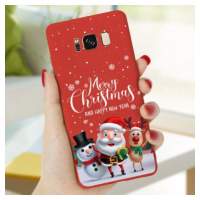 Silkonové Christmas pouzdro na Samsung Galaxy A10 - Veselé Vánoce