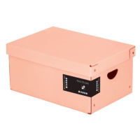Karton P+P Krabice lamino velká 35,5 x 24 x 16 cm Pastelini meruňková 7-01021