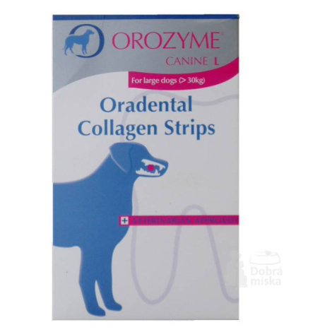Orozyme enzym.plátky žvýkací pro psy L 141g + Množstevní sleva