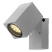 Wall Lamp Silver Body GU10 Patice Aluminium