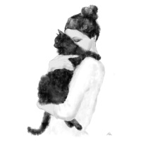 Ilustrace Cat Lover, Studio Collection, 26.7 × 40 cm