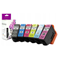 6x Inkoust pro Epson T3781-T3786 Xp 8000 8005 8500