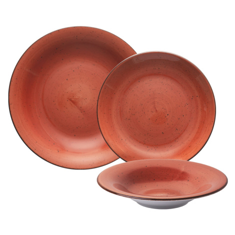 Porcelánový set terracotta 18 ks - Hotel Inn Chic color - 910082