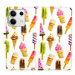 iSaprio flip pouzdro Ice Cream Pattern pro Xiaomi Redmi Note 13 5G