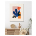 Obrazy na stěnu - Henri Matisse - Boho modrá Rozměr: 80x100 cm, Rámování: vypnuté plátno na rám