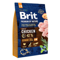 BRIT Premium by Nature Senior S+M granule pro psy 1 ks, Hmotnost balení: 15 kg