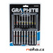 GRAPHITE 56H606 sada bitů 75mm PH, PZ, PL, TRX, Imbus - 18ks