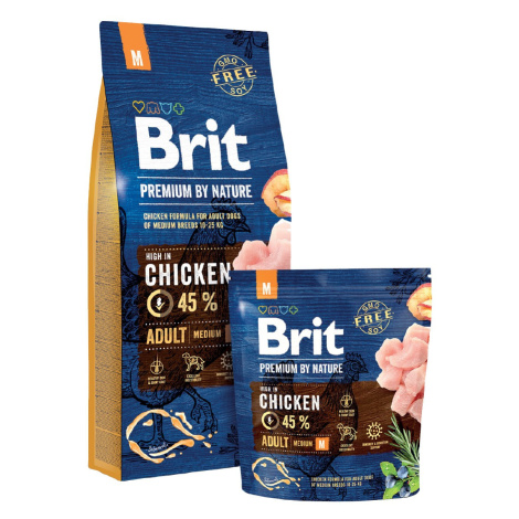 Brit Premium Dog by Nature Adult M 1kg