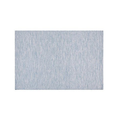 Světle modrý bavlněný koberec 160x230 cm DERINCE, 55218 BELIANI