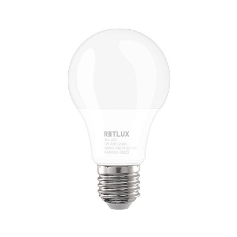 RETLUX RLL 402 A60 E27 bulb 7W DL