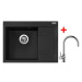 Sinks RIM 650 L Granblack + Vitalia