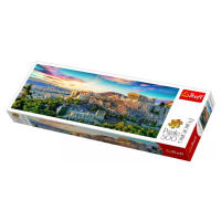 TREFL PUZZLE Panoramatické foto Řecko Acropolis skládačka 66x23,5cm 500 dílků