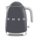 Rychlovarná konvice SMEG 50's Retro Style KLF03GREU, šedá, 1,7l