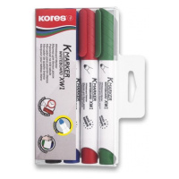 Popisovač K-Marker WB souprava 4 ks Kores