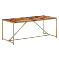 Jídelní stůl 180x90x76 cm masivní sheeshamové dřevo 286335