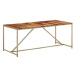 Jídelní stůl 180x90x76 cm masivní sheeshamové dřevo 286335