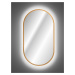 ArtCom LED zrcadlo APOLLO | zlatá 50 x 90 cm