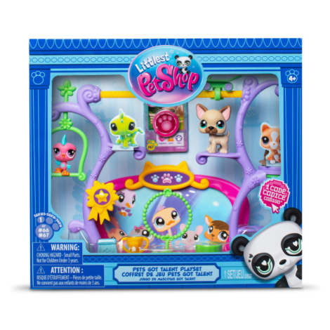 TM Toys Littlest Pet Shop herní sada zvířátka mají talent
