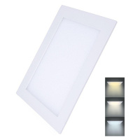 Solight LED mini panel CCT, podhledový, 24W, 1800lm, 3000K, 4000K, 6000K, čtvercový