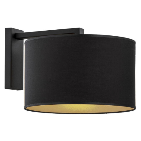 Argon 4340 - Nástěnná lampa KARIN 1xE27/15W/230V černá 4340