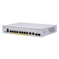 CISCO CBS350 Managed 8-port GE, Full PoE, 2x1G Combo