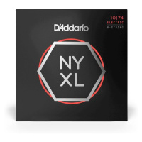 D'Addario NYXL 8-String Regular Top / Heavy Bottom 10-74