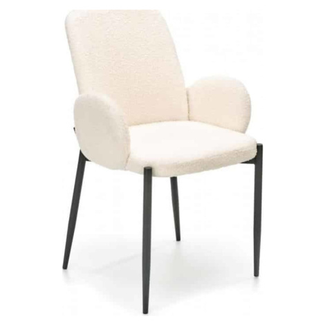Halmar Jídelní židle K477 - krémová