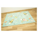 Dětský koberec Sanford Kosmos tyrkysový