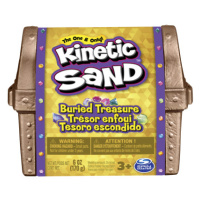 Spin Master Kinetic Sand truhla s pokladem