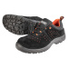 PARKSIDE® Pánská kožená bezpečnostní obuv S1 (adult, 46, černá/oranžová)
