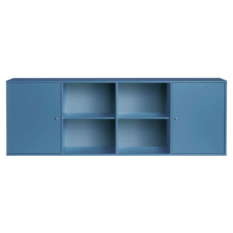 Modrá nízká závěsná komoda 176x61 cm Mistral – Hammel Furniture