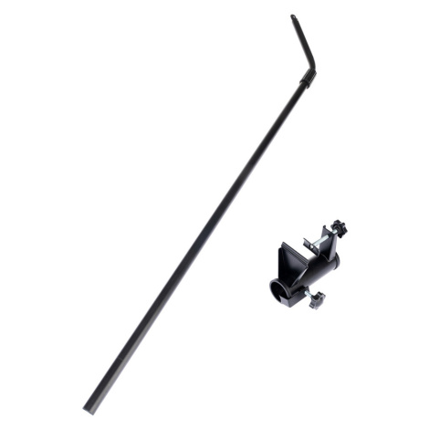 TIAKI zahnutá teleskopická tyč pro sítě pro kočky - výhodné balení: teleskopická tyč, zahnutá + 