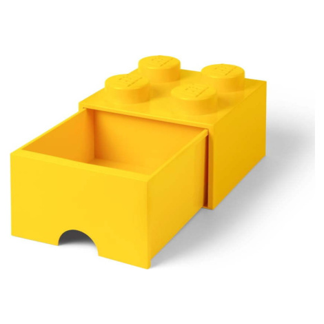 Žlutý úložný box se šuplíkem LEGO®