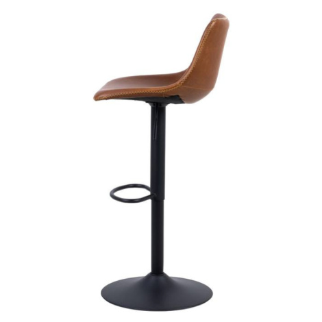 Barová židle OREGON 2 hnědá/černá