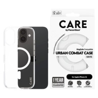 PanzerGlass CARE kryt Apple iPhone 16 MagSafe Combat čirý/bílý + záruka proti žloutnutí