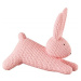 Dekorace zajíček Rosenthal Rabbits, velký, růžový, 13,5 cm