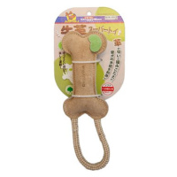 Japan Premium super kožená hračka pro psy ve tvaru kosti