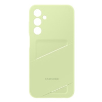 Samsung zadní kryt s kapsou na kartu pro Samsung Galaxy A25 5G, limetková
