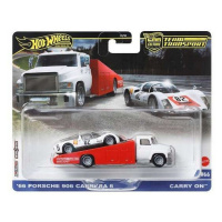 Mattel hot wheels team transport '66 porsche 906 carrera 6