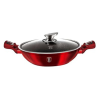 BERLINGERHAUS Wok s poklicí 30 cm Burgundy Edition