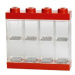 Sběratelská skříňka LEGO na 8 minifigurek, červená - 40650001