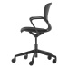 TrendOffice Univerzální židle TO-SYNC cowork, s područkami a univerzálními kolečky, čalouněný se