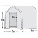 ShelterLogic plachtový 3,0 x 6 35 mm - 70652EU plachtový 3,0 x 6,1 m 35 mm 70658EU