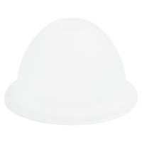 Náhradní sklo k lustru E27 pr. 19 cm bílá