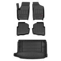 Set 3D gumové rohože Vw Polo 4 Hb 2001-2009 g 5drz